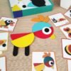 Medinė Montessori metodikos dėlionė