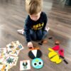 Medinė Montessori metodikos dėlionė