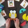Medinė Montessori metodikos dėlionė