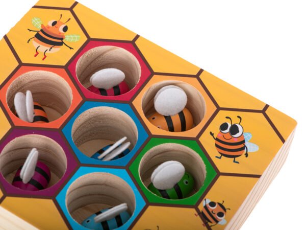Montessori metodikos žaidimas Bitės