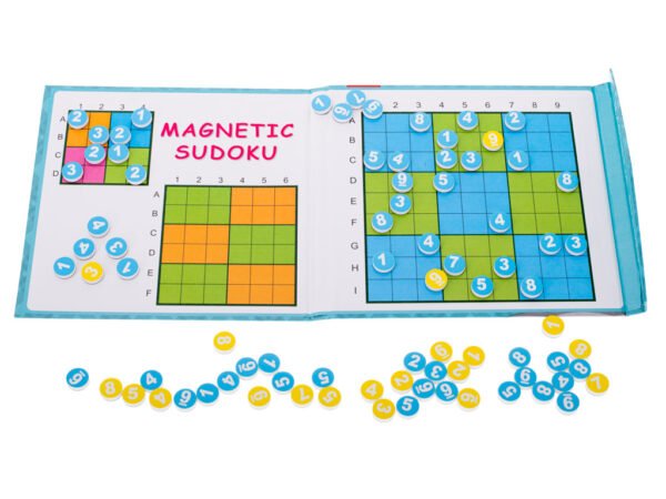 Gra-logiczna-lamiglowka-magnetyczne-sudoku-104331 Magnetinis Sudoku žaidimas