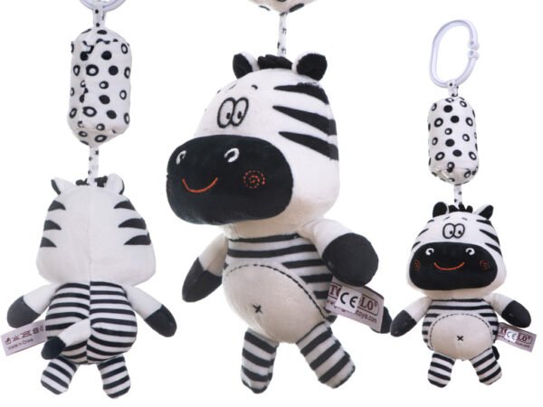 Kūdikio konstrastinis žaislas Zebriukas