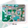 Kaladėlių rinkinys miestui statyti (100 dalių)