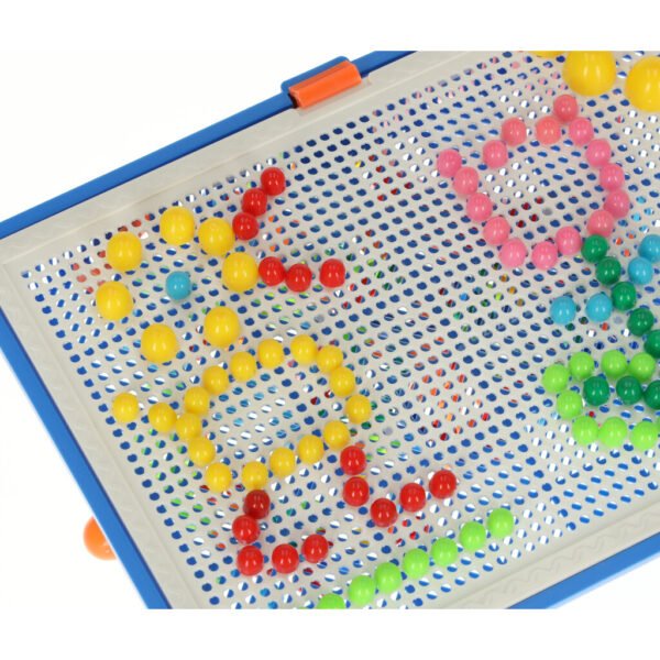 Puzzle-pinezki-grzybki-296szt-109878 Mozaikos rinkinys (296 detalės)