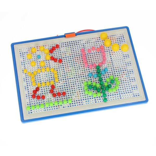 Puzzle-pinezki-grzybki-296szt-109879 Mozaikos rinkinys (296 detalės)