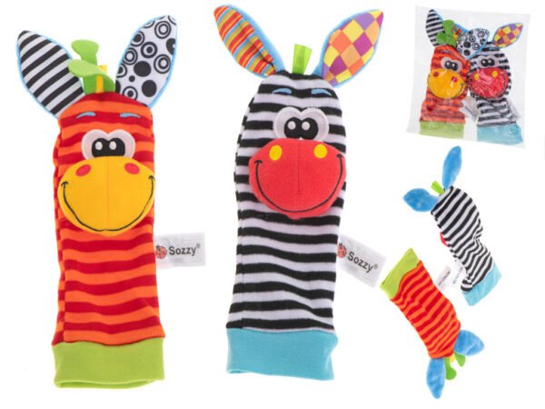 Barškučių rinkinys ant kojyčių