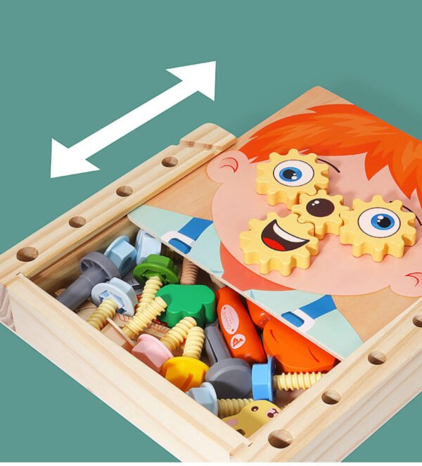 Meistro įrankių rinkinys dėžutėje