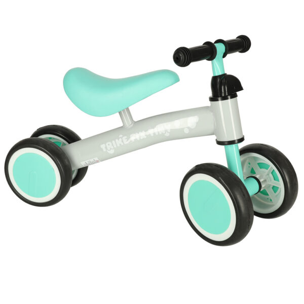 Rowerek-Trike-Fix-Tiny-czterokolowy-biegowy-mietowy-133783 Pirmieji balansiniai dviratukai