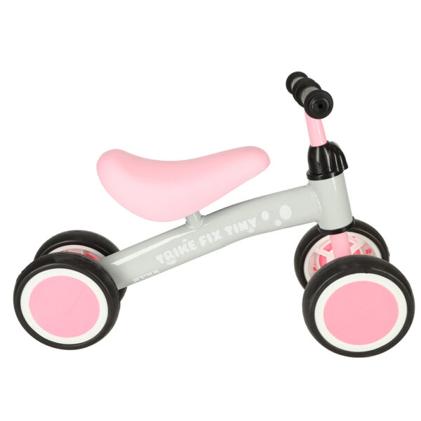 Rowerek-Trike-Fix-Tiny-czterokolowy-biegowy-rozowy-133797 Pirmieji balansiniai dviratukai