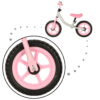 Trike Fix balansinis dviratukas