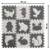 Kilimėlis-dėlionė vaikams (9 dalys)