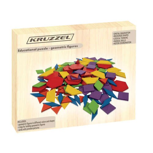 Geometrinių figūrų dėlionė