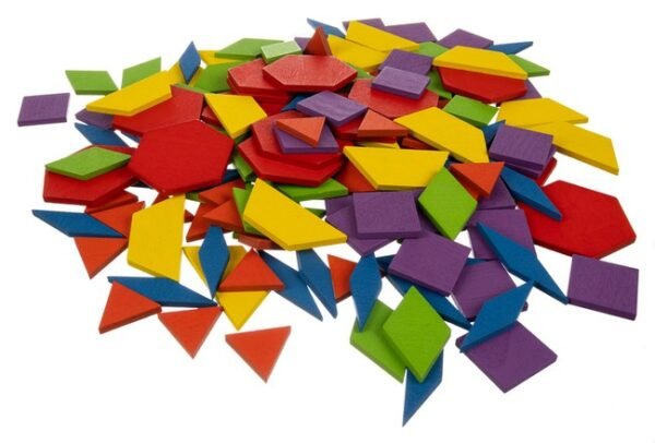 Geometrinių figūrų dėlionė
