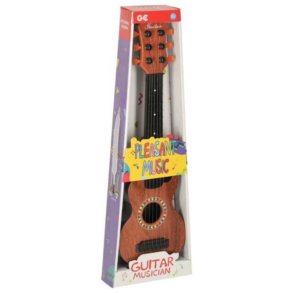 Gitara-klasyczna-dla-dzieci-drewniana-6-strun-18-cali-46-5cm-173716 Žaislinė gitara