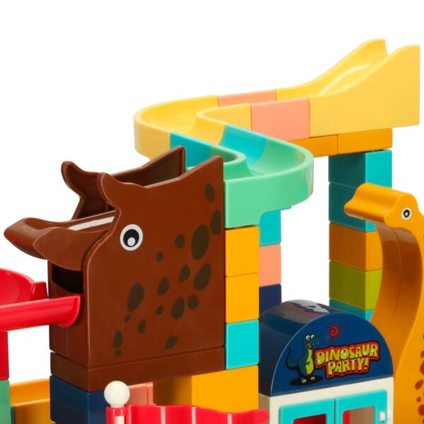 Konstruktorius - rutuliukų trasa su gyvūnais