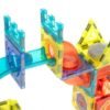 Magnetinių kaladėlių rinkinys su šviečiančiais elementais