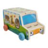 Medinė rūšiuoklė - autobusas