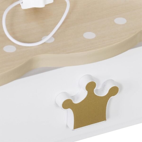 Medinis kosmetinis staliukas