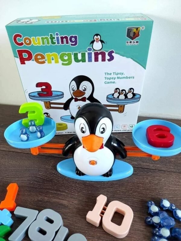 Edukacinės svarstyklės Pingvinas (pažeista pakuotė)