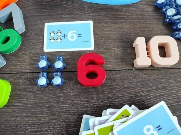 Edukacinės svarstyklės Pingvinas (pažeista pakuotė)