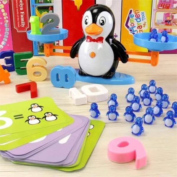 Edukacinės svarstyklės Pingvinas (pažeista pakuotė)