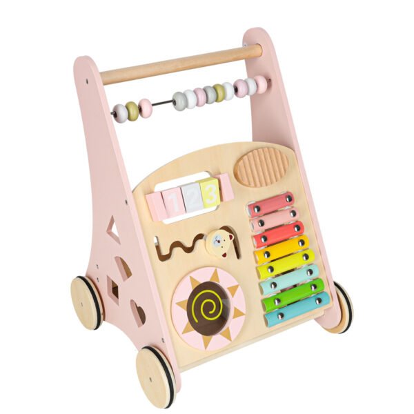 Medinis edukacinis stumdukas (rožinės spalvos)