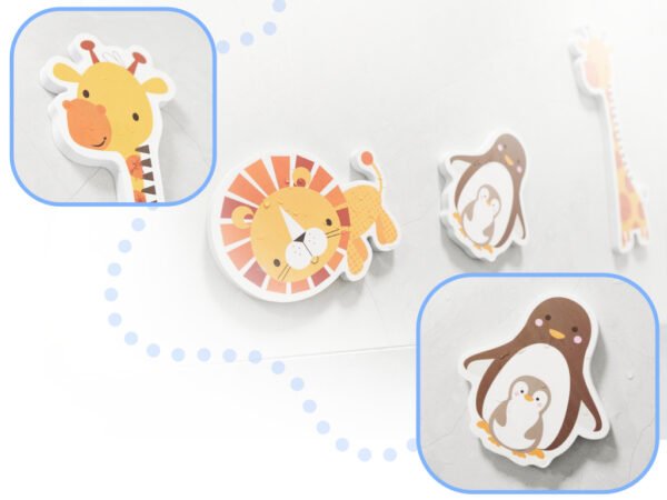 Maudynių putplasčio gyvūnėlių rinkinys