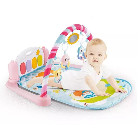 Lavinamasis kilimėlis su pianinu (rožinės spalvos)