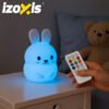 pol_pm_Lampka-nocna-RGB-z-pilotem-krolik-Izoxis-26204-18398_2 Naktinė LED lempa triušis
