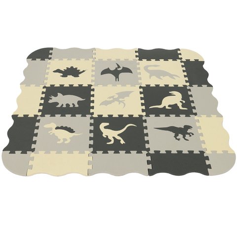 Putplasčio kilimėlis - dėlionė dinozaurai