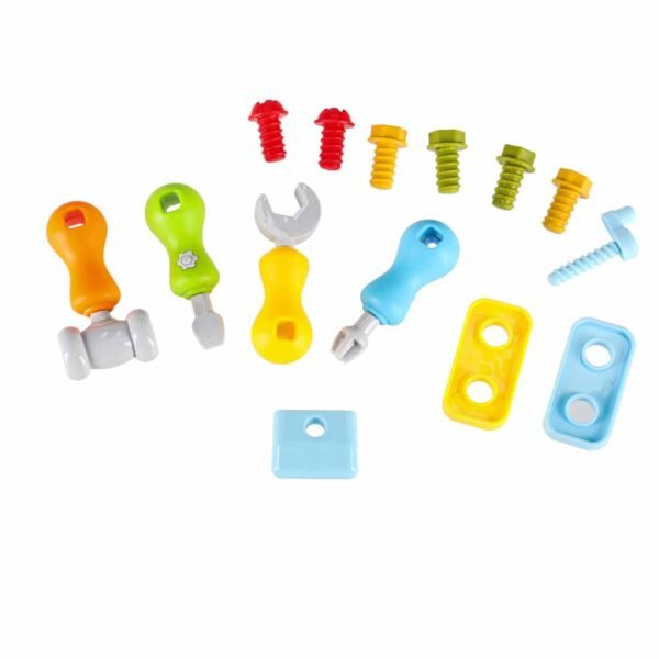 Edukacinis autobusas - konstruktorius vaikams (55 dalys)