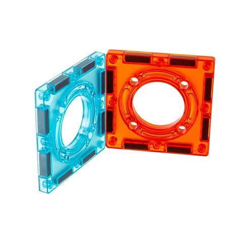 Magnetinių kaladėlių rinkinys (96 dalių)