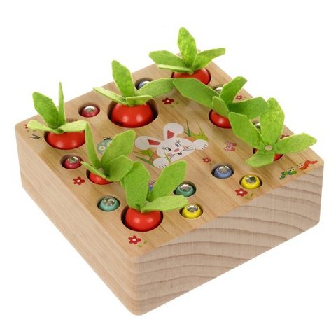 pol_pm_Gra-drewniana-2w1-Kruzzel-24745-17967_3 Montessori metodikos žaidimas Morkų sodas