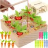 pol_pm_Gra-drewniana-2w1-Kruzzel-24745-17967_9 Montessori metodikos žaidimas Morkų sodas