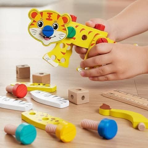 Meistro įrankių rinkinys lagaminėlyje (trūksta plaktuko)