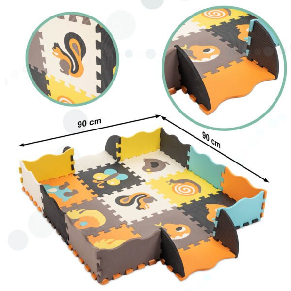 Kilimėlis - dėlionė vaikams (25 dalių)