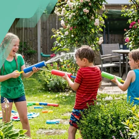 Putplasčio vandens šautuvas