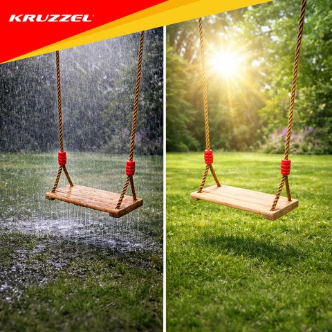 Vaikiškos medinės sūpynės