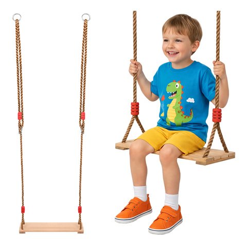 Vaikiškos medinės sūpynės