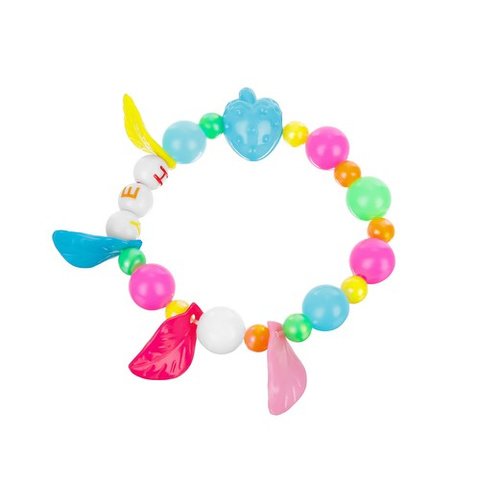 Vaikiškas papuošalų kūrimo rinkinys - karoliukai apyrankėms ir vėriniams