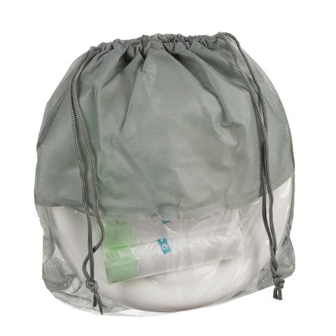 Sulankstomas naktipuodis (du viename, pilkos spalvos)