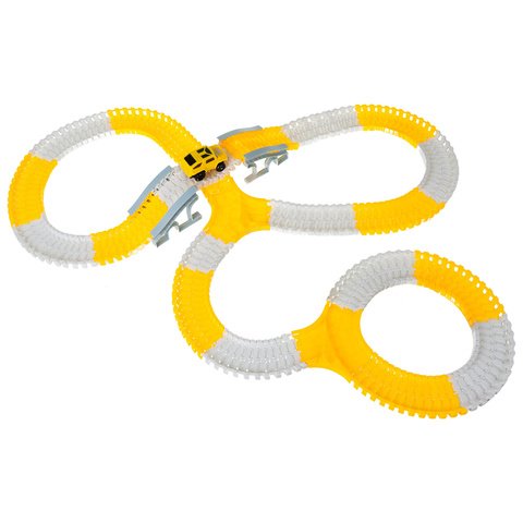 Lenktynių trasa su automobiliais (255 dalys)