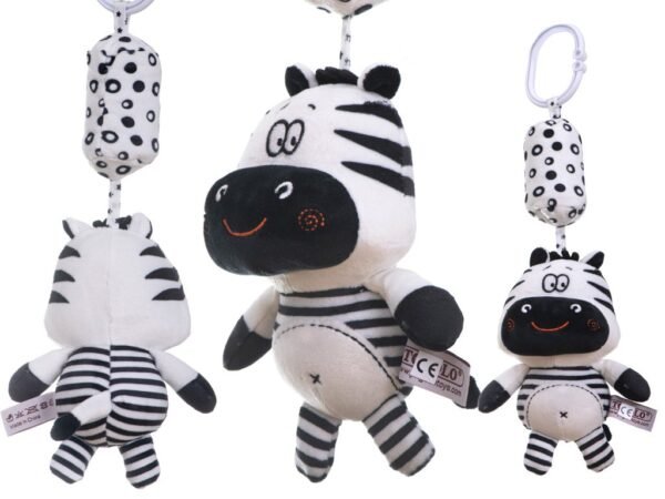 Kūdikio kontrastinis žaislas Zebriukas