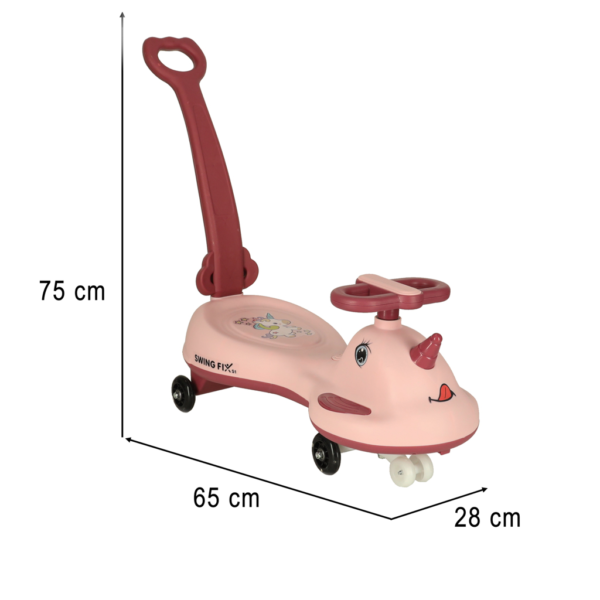 Jezdzik-grawitacyjny-LED-Swing-FIX-S1-skuter-z-raczka-rozowy-max-65kg-172801 Riedamobilis su rankena (A4 modelis)