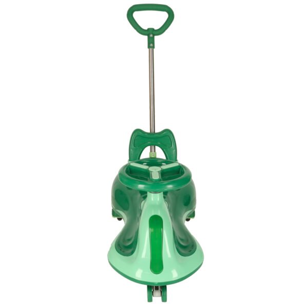 Jezdzik-grawitacyjny-LED-Swing-FIX-S2-skuter-z-raczka-zielony-max-100kg-172754 Riedamobilis su rankena (A3 modelis)