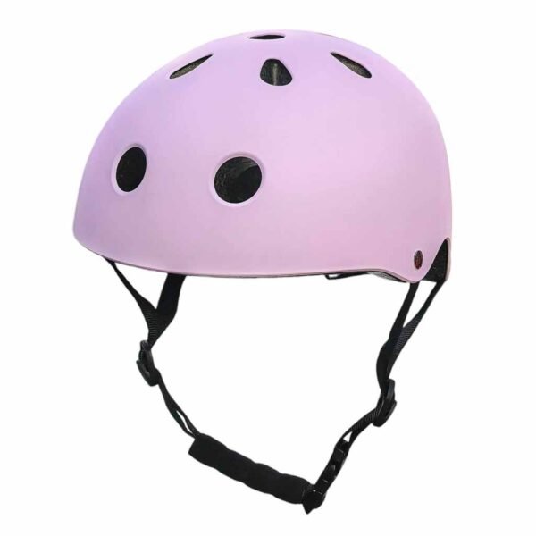 Kask-rowerowy-dla-dziecka-Trike-Fix-dzieciecy-regulowany-LED-M-55-58cm-fioletowy-182120 Vaikiškas dviračio šalmas su LED (violetinė spalva, M 55-58cm)