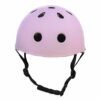 Kask-rowerowy-dla-dziecka-Trike-Fix-dzieciecy-regulowany-LED-M-55-58cm-fioletowy-182121 Vaikiškas dviračio šalmas su LED (violetinė spalva, M 55-58cm)