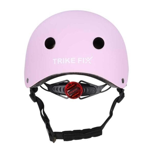 Kask-rowerowy-dla-dziecka-Trike-Fix-dzieciecy-regulowany-LED-M-55-58cm-fioletowy-184283 Vaikiškas dviračio šalmas su LED (violetinė spalva, M 55-58cm)