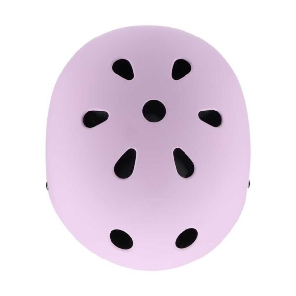 Kask-rowerowy-dla-dziecka-Trike-Fix-dzieciecy-regulowany-LED-M-55-58cm-fioletowy-184295 Vaikiškas dviračio šalmas su LED (violetinė spalva, M 55-58cm)