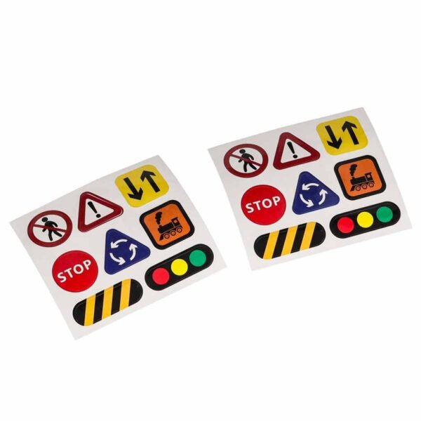 Magnetinis konstruktorius - lenktynių trasa su automobiliu, 65 dalys